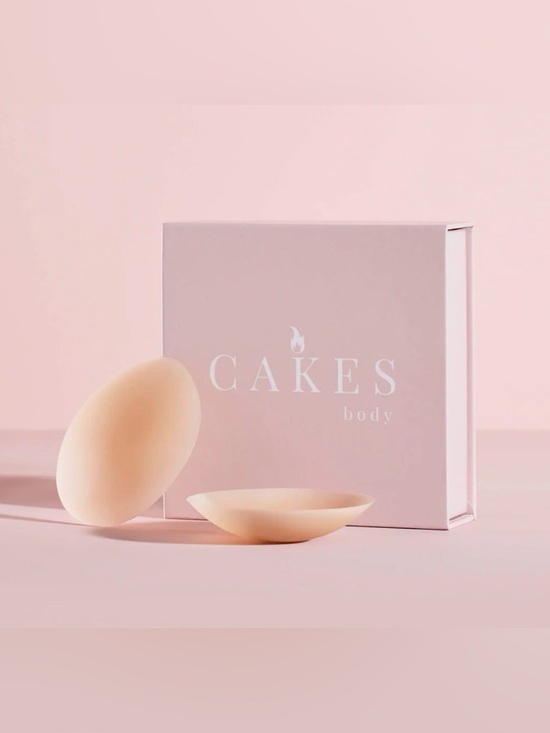 Cakes Body Other - CAKES Body Silicone Nipple Covers Beige 4” NWT IN BOX